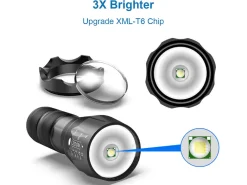 MMOBIEL zoombaar LED-zaklamp - Set van 2