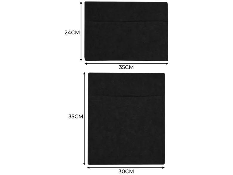 Monstershop camper bekleding met opbergvakken - Black