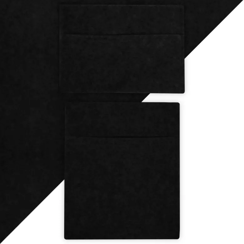 Monstershop camper bekleding met opbergvakken - Black