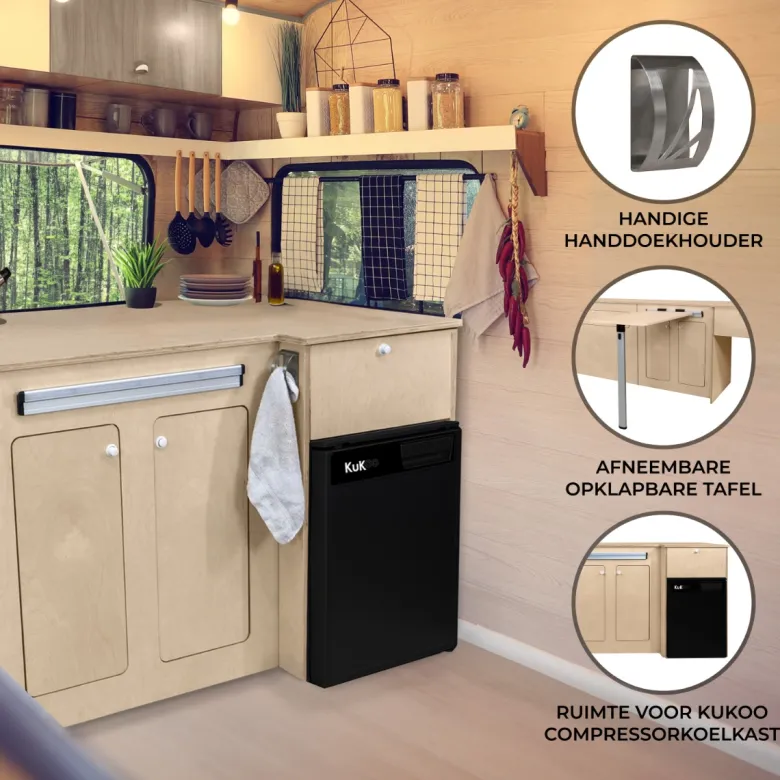 Monstershop Camper Keuken Pod