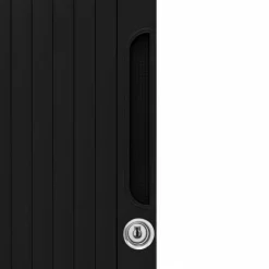 MonsterShop camper oprolbare douchedeur - Black