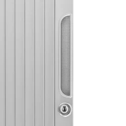 MonsterShop camper oprolbare douchedeur - Silver