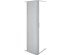 MonsterShop camper oprolbare douchedeur - Silver
