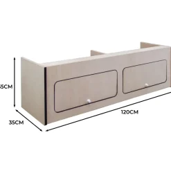 Monster Shop DIY 120x35B camperbus bovenkasten