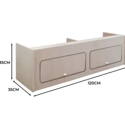 Monster Shop DIY 120x35 camperbus bovenkasten