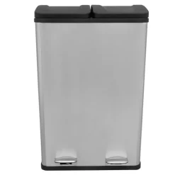 Monstershop dubbele pedaalemmer - 60 liter