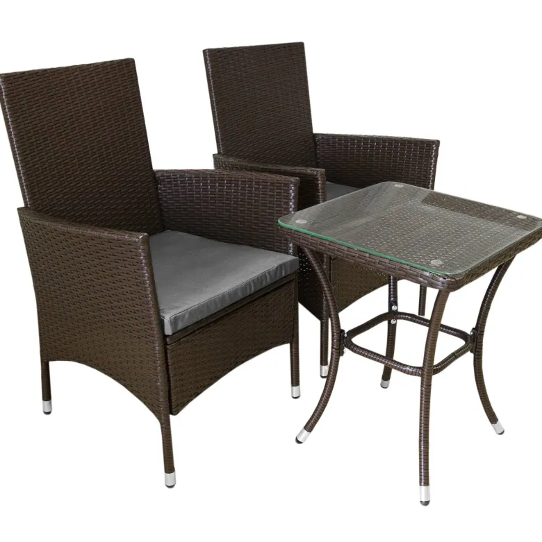 Monstershop Jarda 3-delige bistroset - Brown