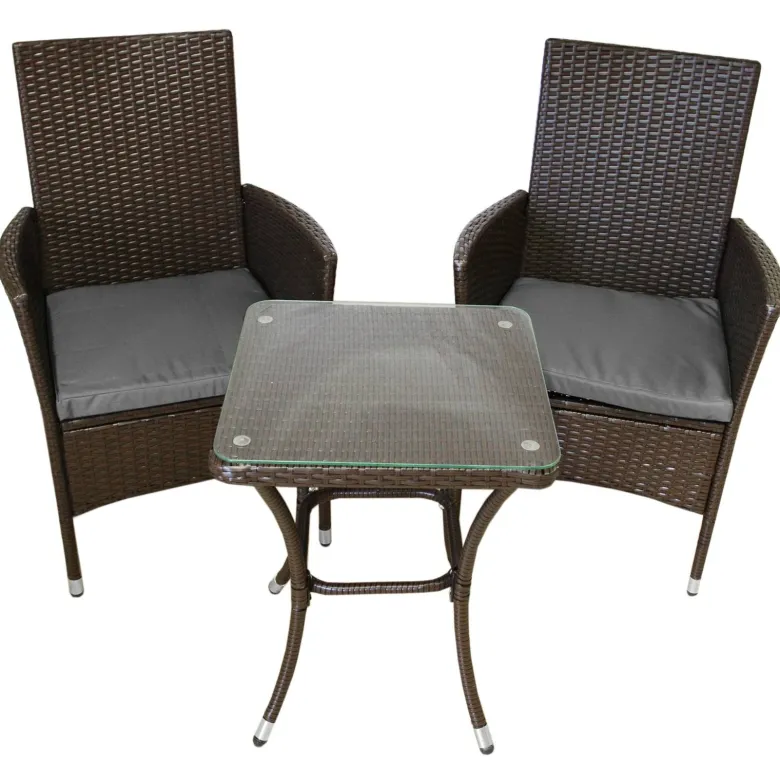 Monstershop Jarda 3-delige bistroset - Brown