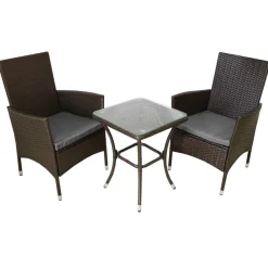 Monstershop Jarda 3-delige bistroset - Brown
