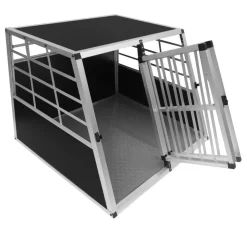 Monstershop large 2-deurs alumium hondenbench
