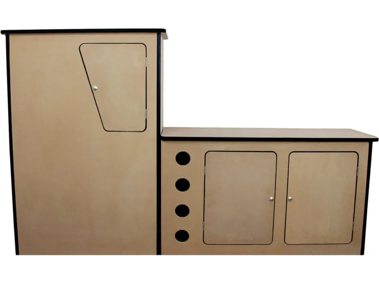 Monstershop MDF Links camper keuken kast