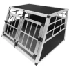 Monstershop medium 2-deurs alumium hondenbench