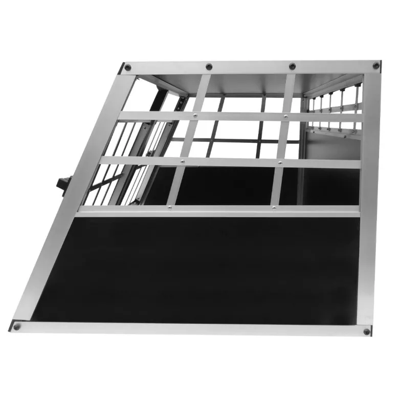 Monstershop medium 2-deurs alumium hondenbench