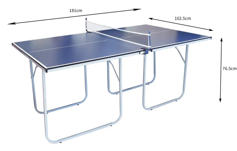 Monstershop opvouwbare tafeltennistafel