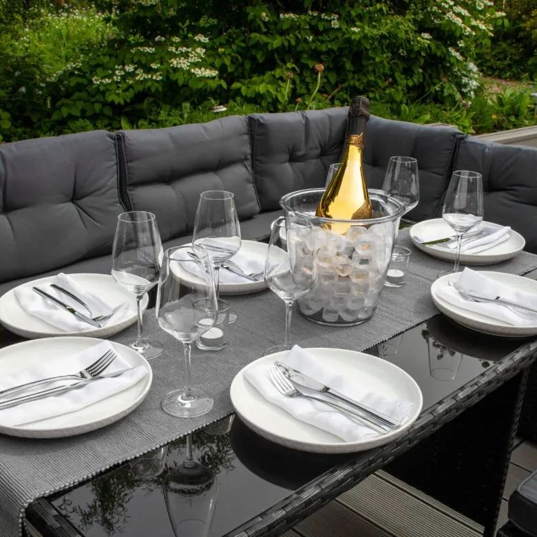 Monstershop Rotan 9-persoons hoek Loungeset