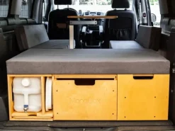 Moonbox bus 115cm Modify Natur kampeerbox met tafel