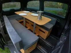 Moonbox 124cm Modify Natuur bus Campingbox met tafel