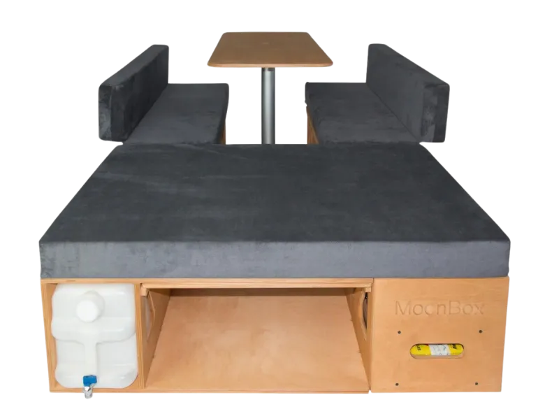 Moonbox 124cm Modify Natuur bus Campingbox met tafel