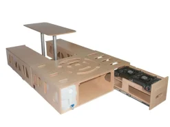 Moonbox 119 cm Speciale Editie Bus campingbox met tafel