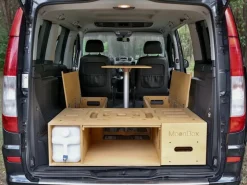 Moonbox 119 cm Speciale Editie Bus campingbox met tafel