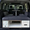 Moonbox 119 cm witte Bus campingbox met tafel