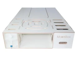 Moonbox 119 cm witte Bus campingbox met tafel