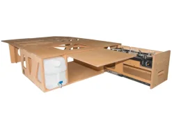 Moonbox Minivan 115 cm Natuur Campingbox