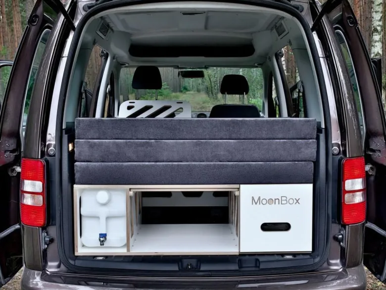 Moonbox Minivan 115 cm Wit Versie Campingbox