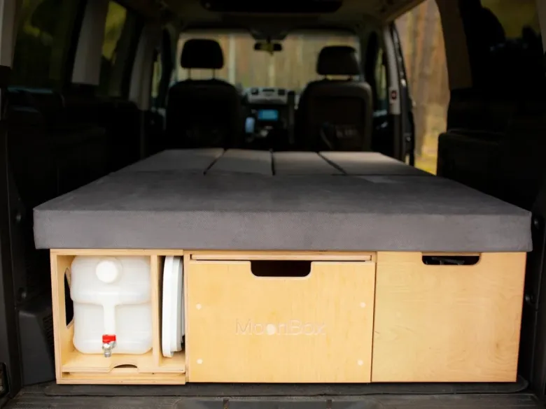 Moonbox Van/Bus 115cm Modify Speciale Campingbox met tafel