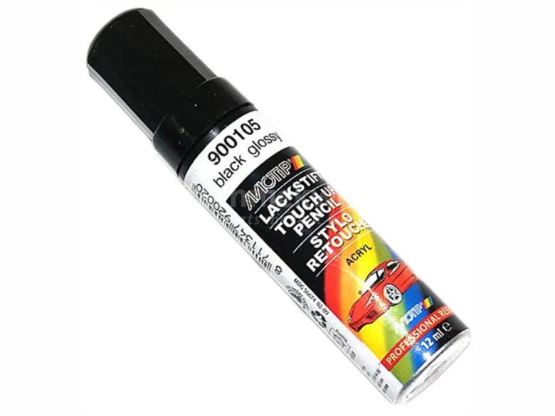 Motip 12ml lakstift - black gloss