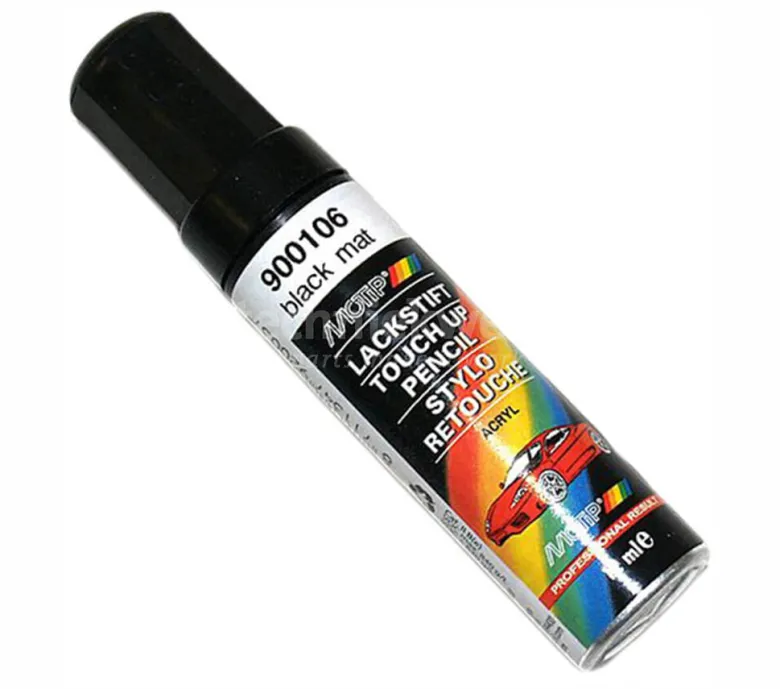 Motip 12ml lakstift - matt black