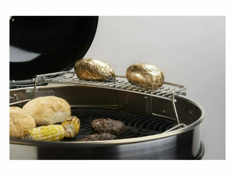 Napoleon houtskool bbq 57 cm warmhoudrooster