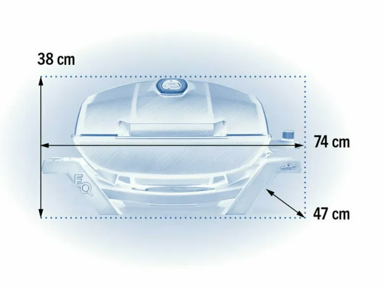 Napoleon TravelQ PRO285 elektrische barbecue - Compleet