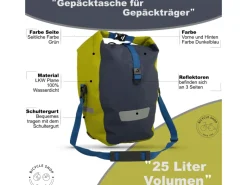 Narveik RollTop bagagedrager fietstas