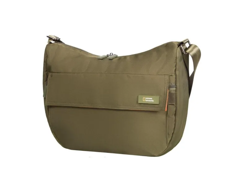 NatGeo Academy Schoudertas - Khaki