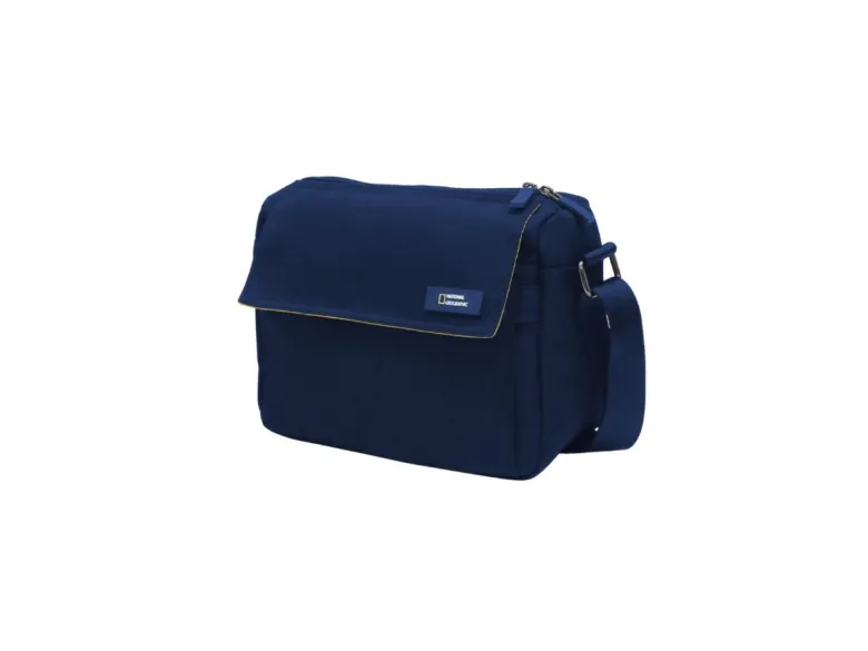 NatGeo Academy Schoudertas - Marine Blauw