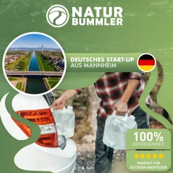 Naturbummler 10 liter set van 4 opvouwbare jerrycans