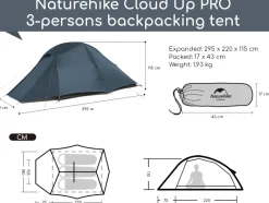 Naturehike Cloud Up 3 PRO tent