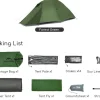 Naturehike Cloud Up 1 PRO tent - Green