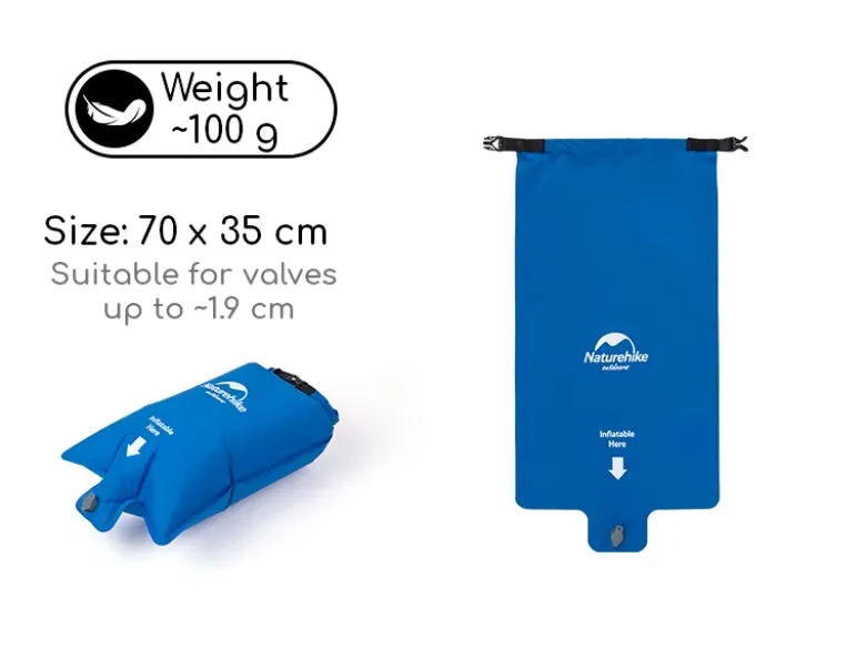 Naturehike Drybag opblaaszak - Blue