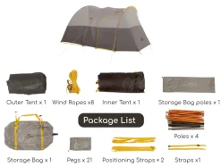 Naturehike KOTA 6-persoons tent