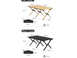 Naturehike L campingtafel - Oak