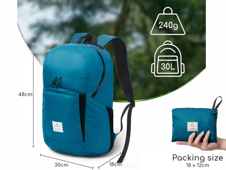 Naturehike 30 liter dagrugzak - Blue