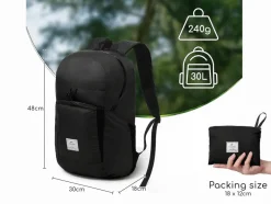 Naturehike 30 liter dagrugzak - Black