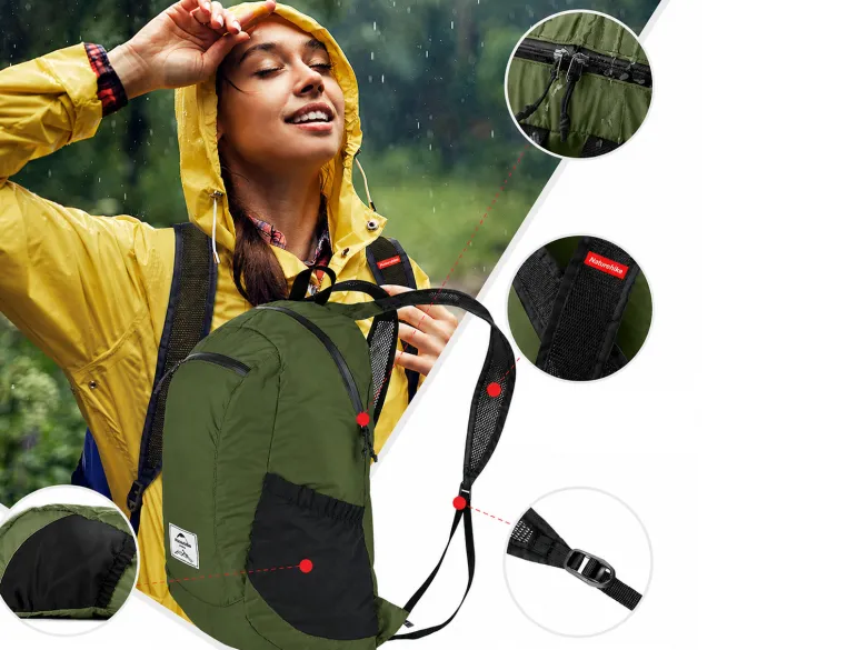 Naturehike 18 liter dagrugzak - Green