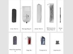 Naturehike Mongar 2 koepeltent - White