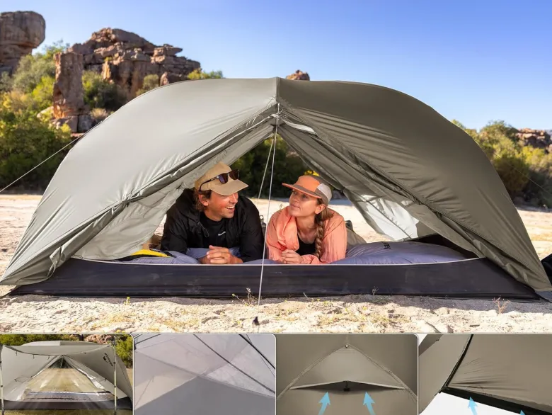 Naturehike Mongar 2 PRO tent - Brown