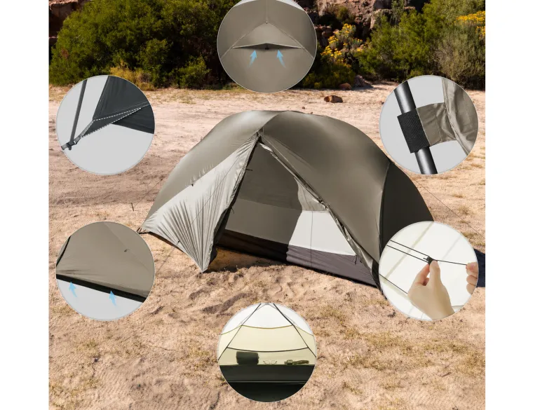 Naturehike Mongar 2 PRO tent - Brown