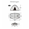 Naturehike Spider 1 persoons tent - Green