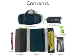 Naturehike Spider 1 persoons tent - Blue